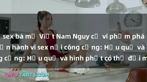 sex bà mẹ Việt Nam Nguy cơ vi phạm pháp luật khi thực hiện hành vi sex nơi công cộng: Hậu quả và hình phạt có thể đối mặt