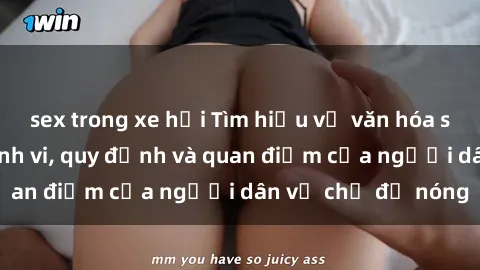 sex trong xe hơi Tìm hiểu về văn hóa sex ở Việt Nam: Hành vi, quy định và quan điểm của người dân về chủ đề nóng